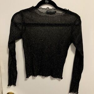 Sparkly Brandy Melville top